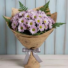 Букет цветов из:  Хризантемы в Алхан-Кале