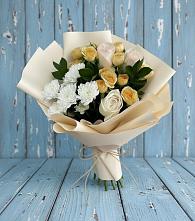 Букет цветов из:  Розы и Хризантемы #REPLACE_PRED# Алхан-Кале