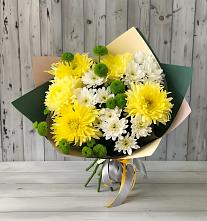 Букет цветов из:  Хризантемы #REPLACE_PRED# Алхан-Кале