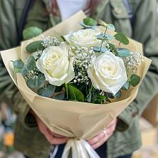 Букет Нежные грёзы в Алхан-Кале Букет цветов из: Розы в Алхан-Кале