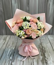 Букет цветов из:  Гвоздики, Розы и Хризантемы #REPLACE_PRED# Алхан-Кале