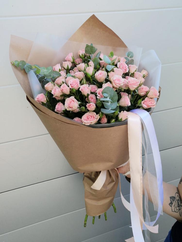 Букет Нежное касание в Алхан-Кале Букет цветов из: Розы в Алхан-Кале